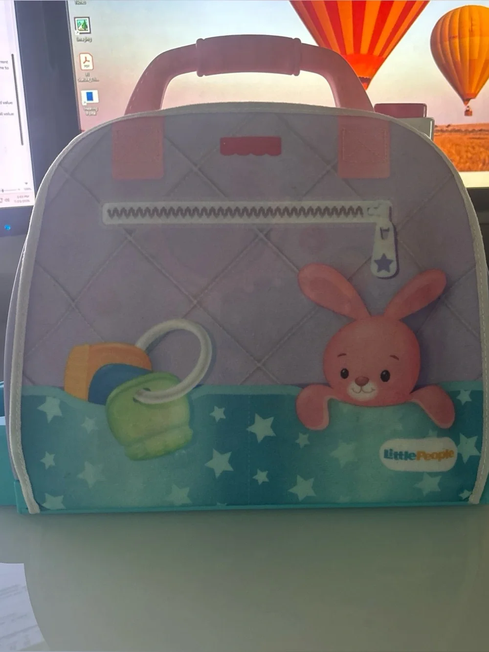 Fisher Price Little People Cuddle & Play Nursery Portable Playset Baby Set